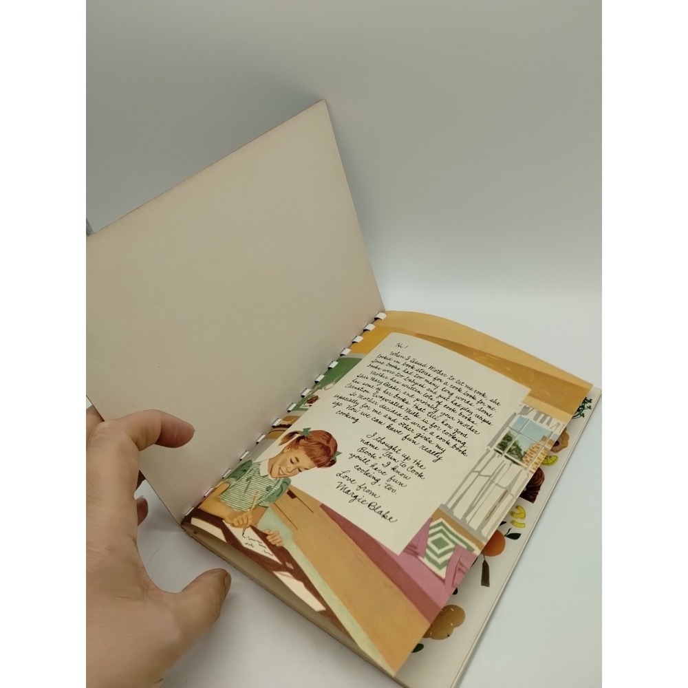 1955 Fun to Cook Book Margie Blake VTG Children's Recipes Hardcover Carnation - Picture 5 of 11
